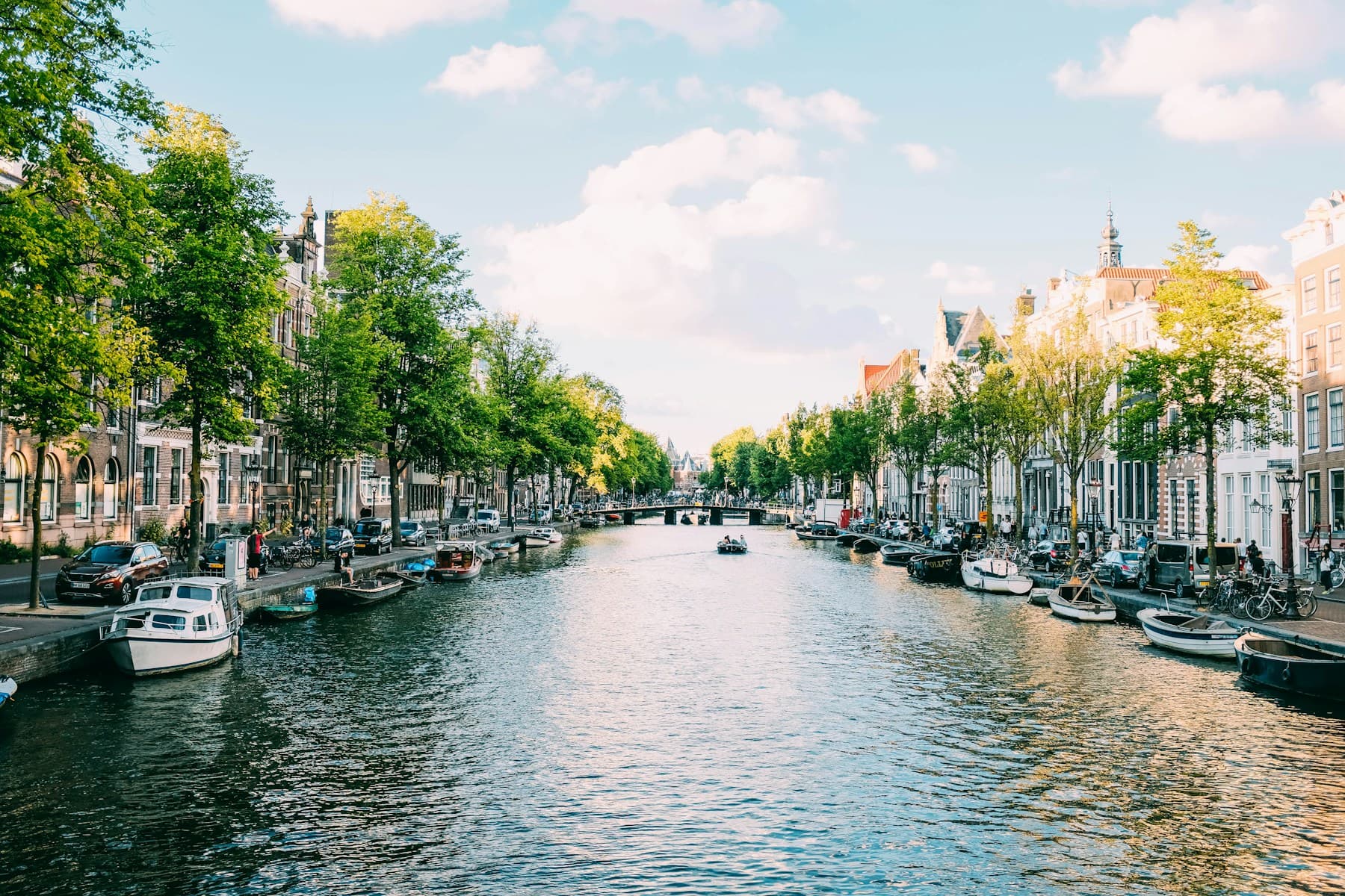 Amsterdam’s canals and historic houses